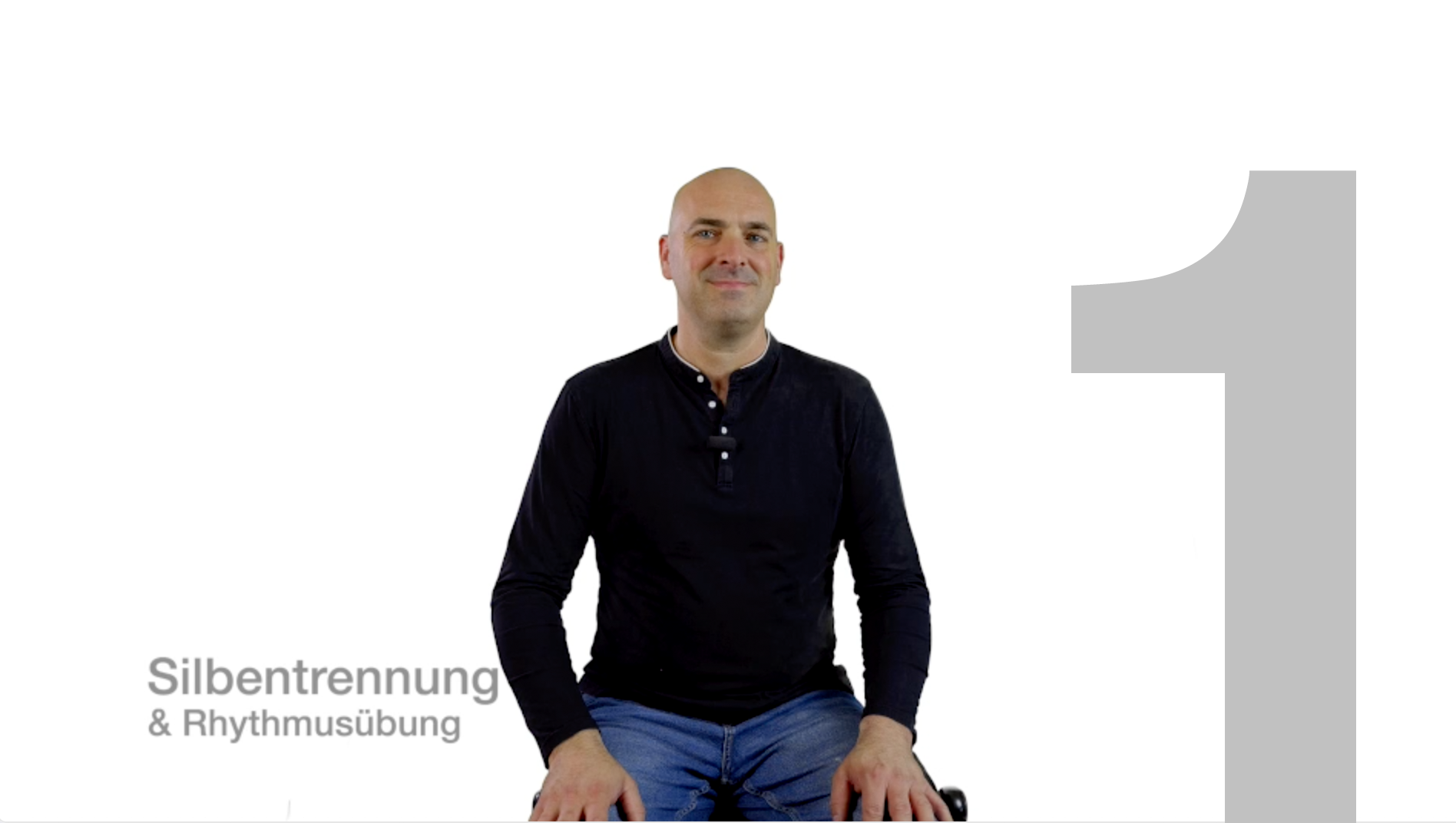 Silbentrennung und Rhythmusübung